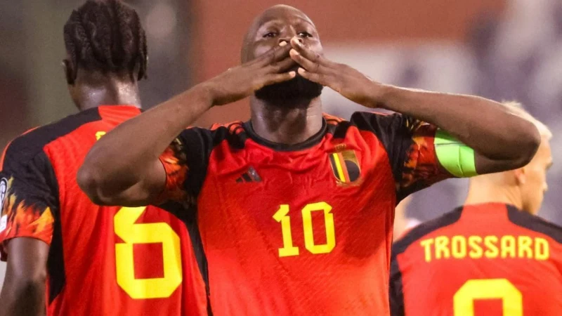 Romelu Lukaku hồi sinh ở tuyển Bỉ với 8 bàn ở vòng loại euro 2024